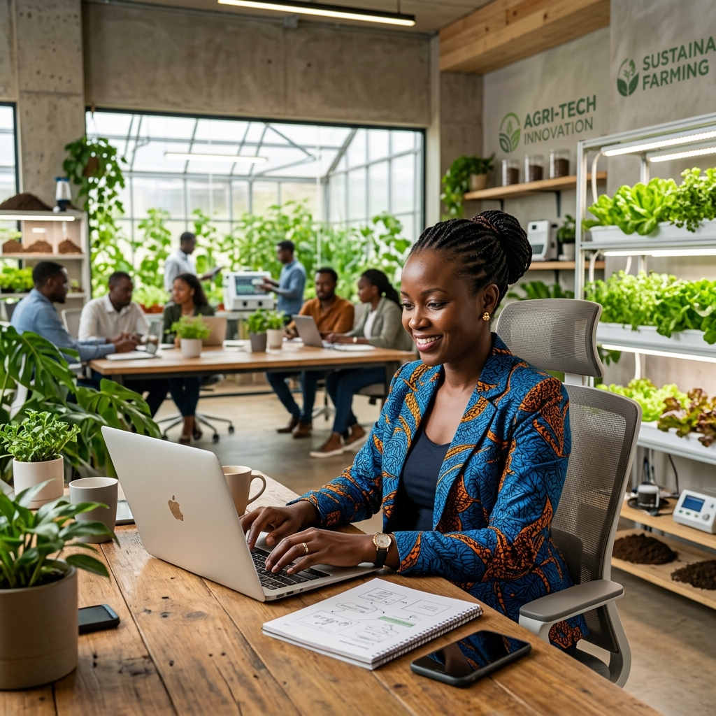 Séance de formation agritech